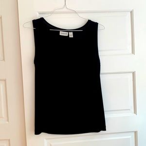 Chico’s Travelers Tank. Perfect conditions. Size 2. Black.